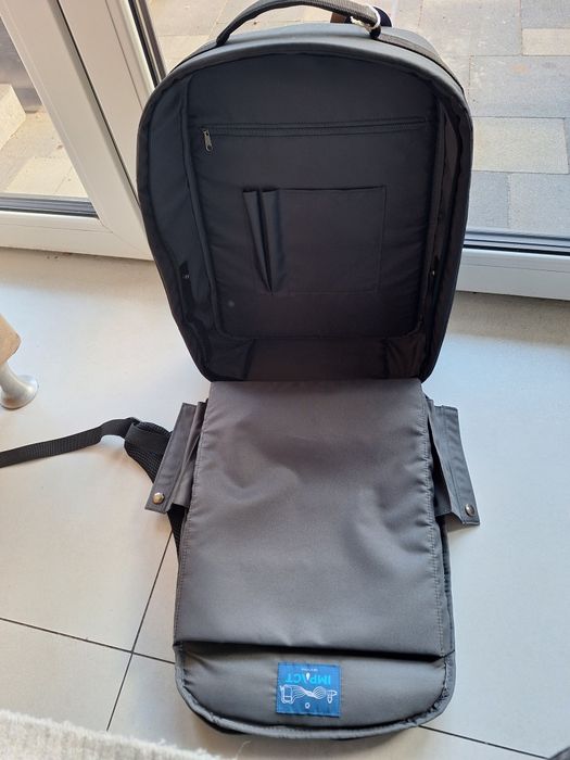 Nowy czarny plecak Impackt Aware Rpet
