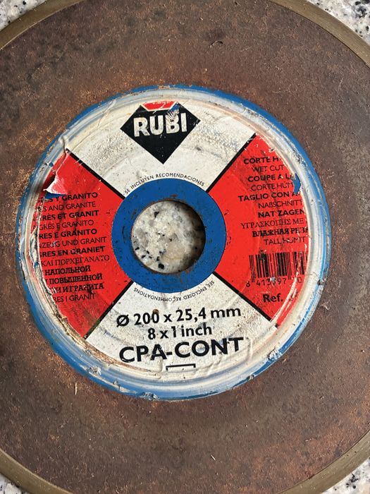 Disco de diamante Rubi CPA-CONT