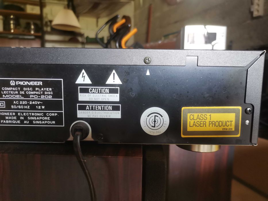 leitor cds pioneer PD 202