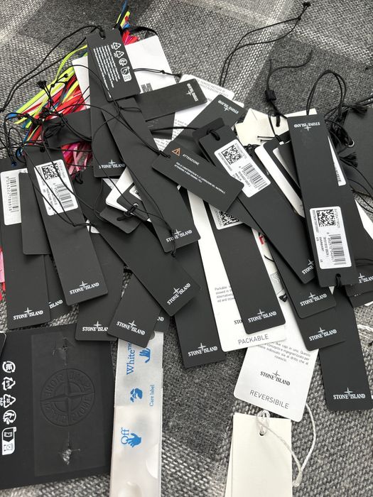 Бирки ,zip  tie,Off White,STONE ISLAND,MSGM,C.P.Compani