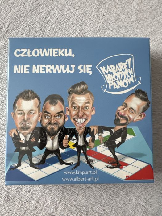Kabaret Młodych Panów koszulka polo i 2 gry zestaw Nowy