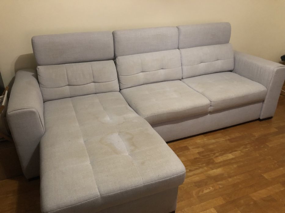 Chaise longue  convertible en cama en tecido