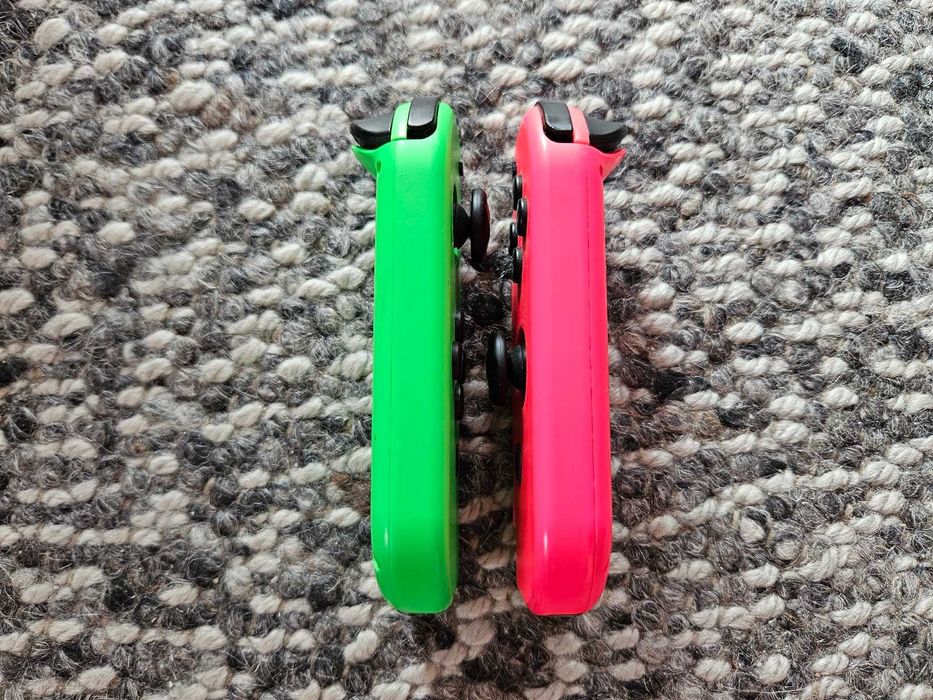 Nintendo Switch Joycon zielony i różowy sprawn