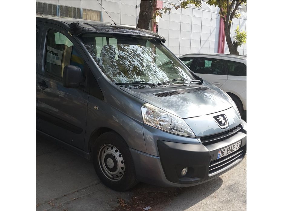 Peugeot Expert 2007-2016 Козирок на лобове скло (, 5мм)