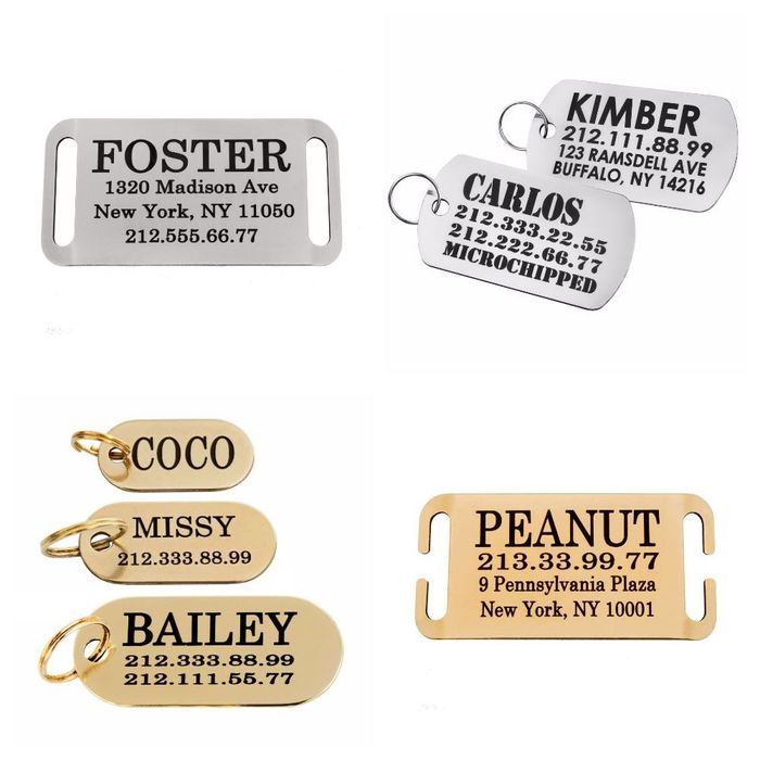 Бирка Для Щенков Брелок На Ключи Жетон Адресник Медальйон Гравіювання