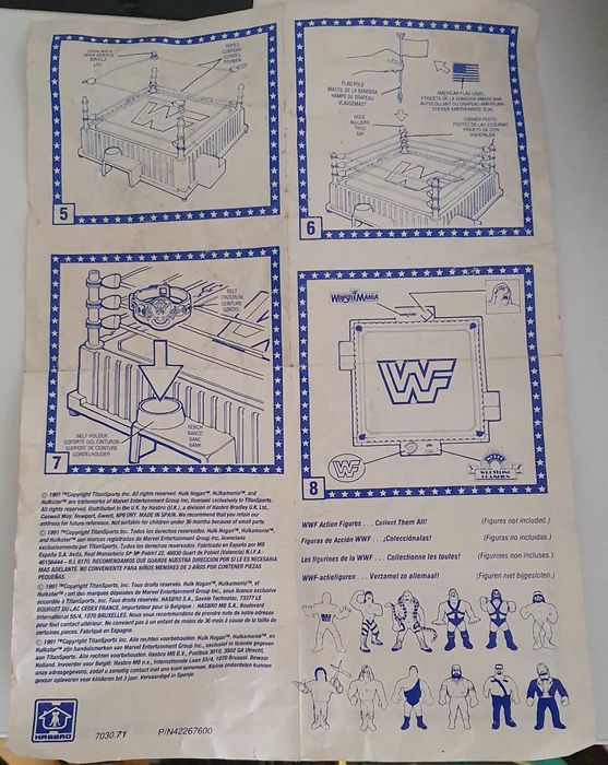 Manuel do Ringue WWF 1991