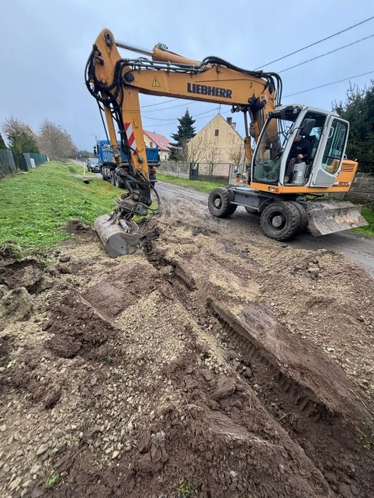 Mini Koparka,Wywrotka,Stawy,Wyburzenia, Koparko ładowarka,Spych,Szamba