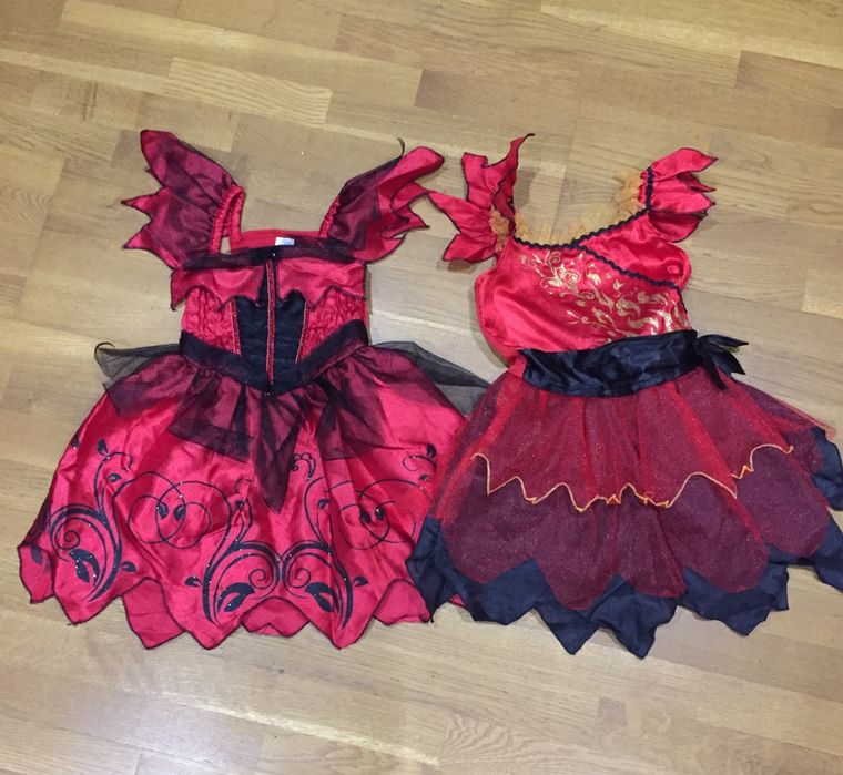 Карнавальное платье , Вампирша на 2 годика