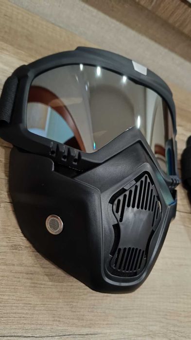 Маска лижна (три види, декілька кольорів)