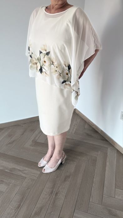 Sukienka r.44 jak nowa bardzo ladna i wygodna