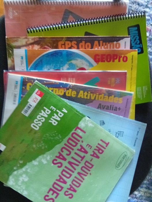 cadernos de fichas 7 ano. Cada4€