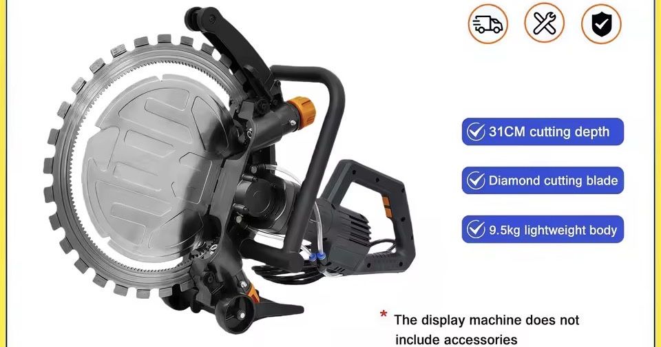 Maquina cortar betao ate 31 cm