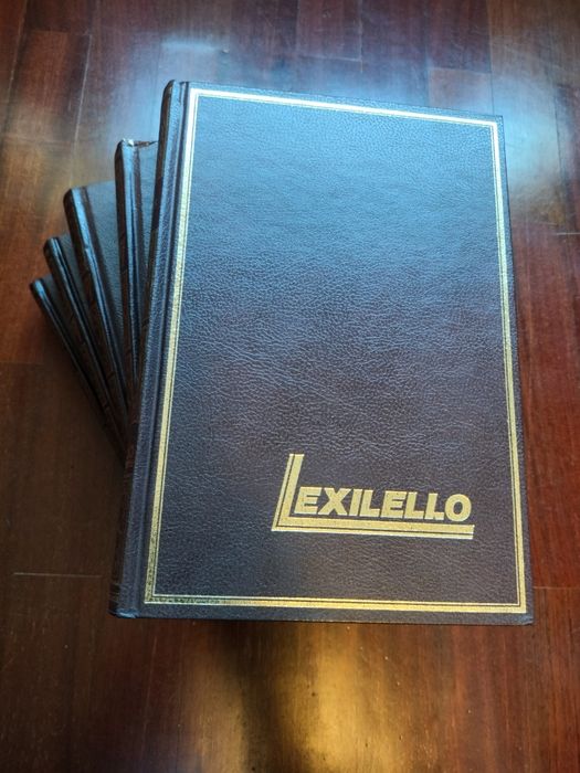 Lexilello - Lello Encyclopedia with 5 volumes, hardcover, in very good condition64552781957507120