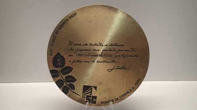 Medalha de Bronze de José Soares da Costa