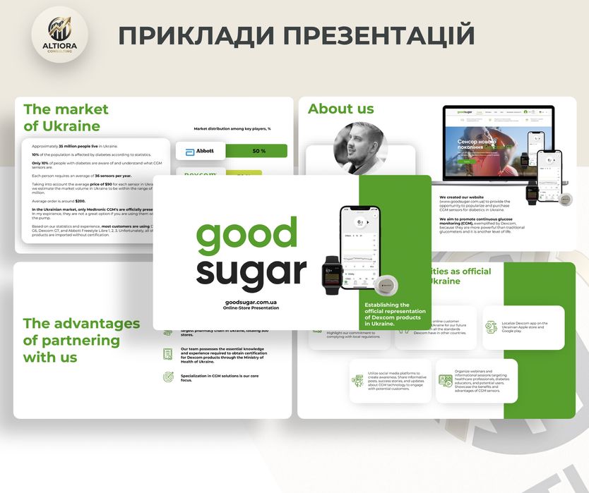 Створення презентацій, розробка, оформлення, дизайн бізнес-презентацій, Презентація, комерційна пропозиція