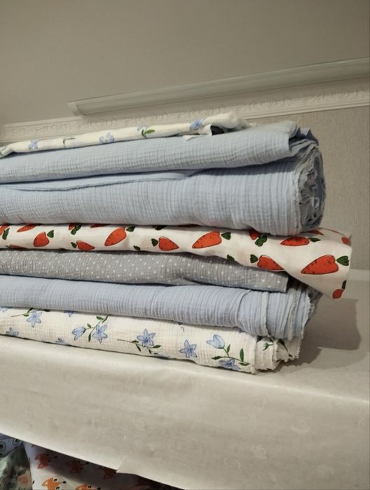 Муслін , двошаровий жатий , 135 см