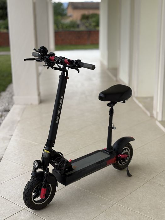 KuKirin M4 Pro — pneu traseiro novo, disco e travões novos