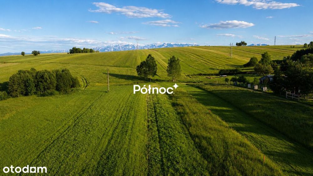 Działka budowlana blisko Nowego Targu