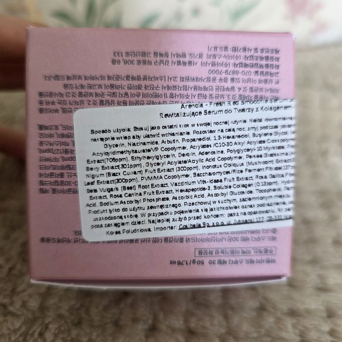 Koreańskie serum z kolagenem Fresh Arencia Red Smoothie Serum 30
