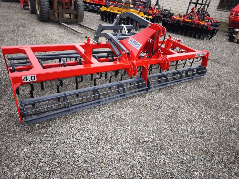 Agregat uprawowo-siewny Euro-masz Janpol hydropak 2.5m 2.7m 3m 4m.