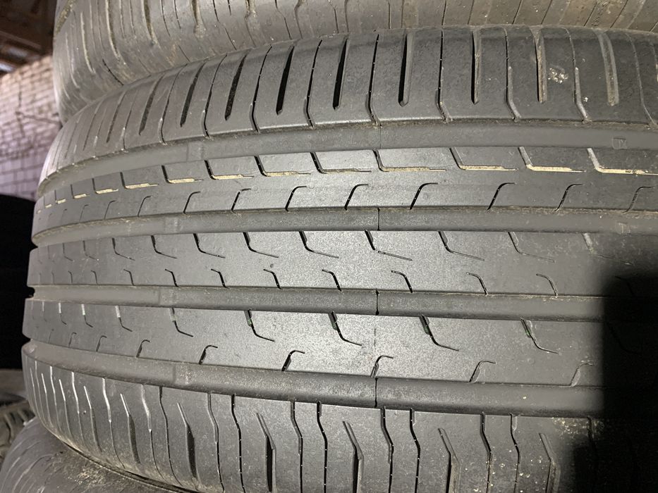 235/55 18 Continental Eco Contact 6  шини б/у літо Комплект , ПАРА