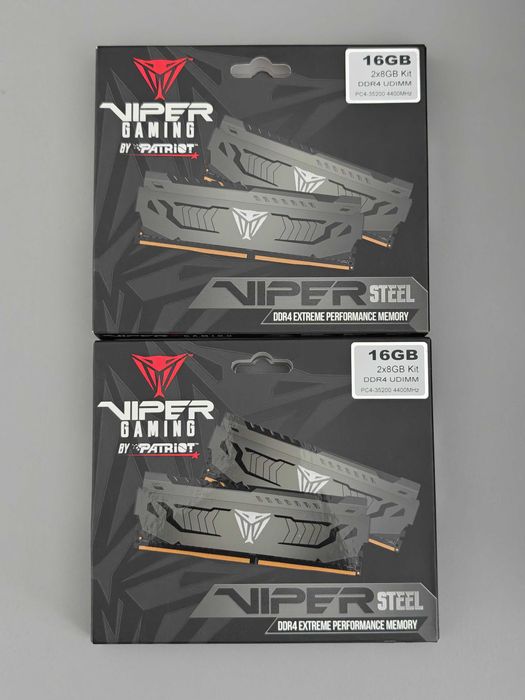 Patriot Viper Steel 32GB (4×8GB) DDR4 4400 MHz CL19 (Samsung B-Die)