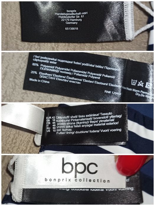 Góra od stroju kąpielowego r.42