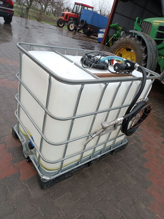 Zbiornik na paliwo, mobilny cpn 12v 600l