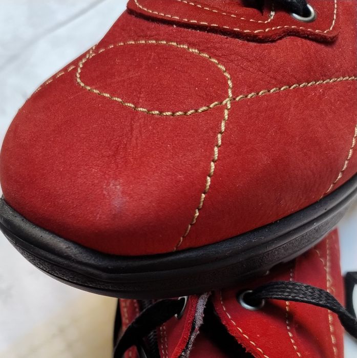 Buty skórzane damskie