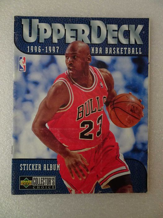 Caderneta de cromos vazia Upper Deck 1996/1997 - NBA Basketball