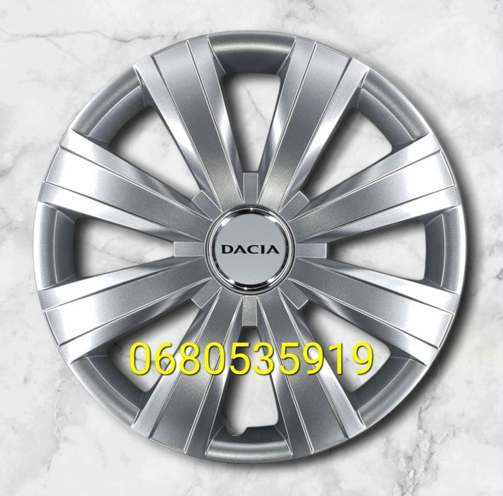 Колпаки Dacia R15 Сандеро Дастер Lodgy Доккер Дачія Логан