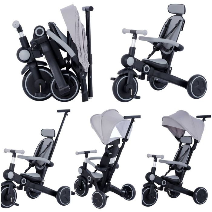 Трехколесный велосипед беговел трансформер 4-в-1 Nodle A7 New