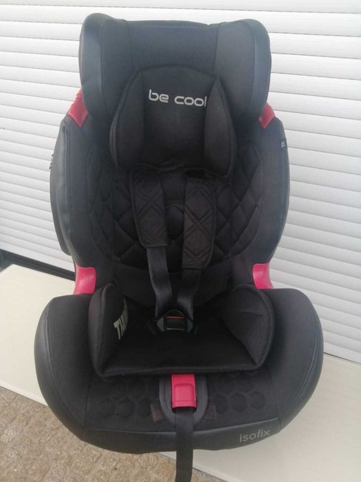 Cadeira Auto BE COOL Thunder Isofix preta (Grupo 1/2/3)
