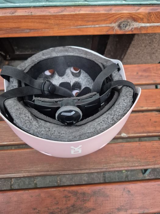 Kask ochronny Soke S 50-54 różowy 3-6lat