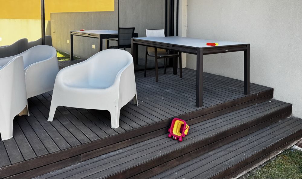 Deck de madeira Ipê – 21 m²