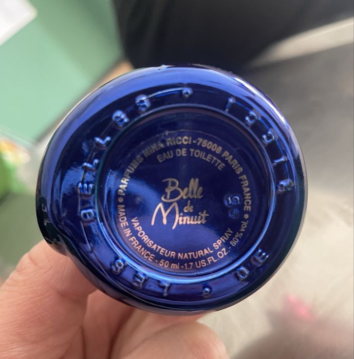 Perfume Nina Ricci Paris Les Belles Belle De Minuit Ano 2000