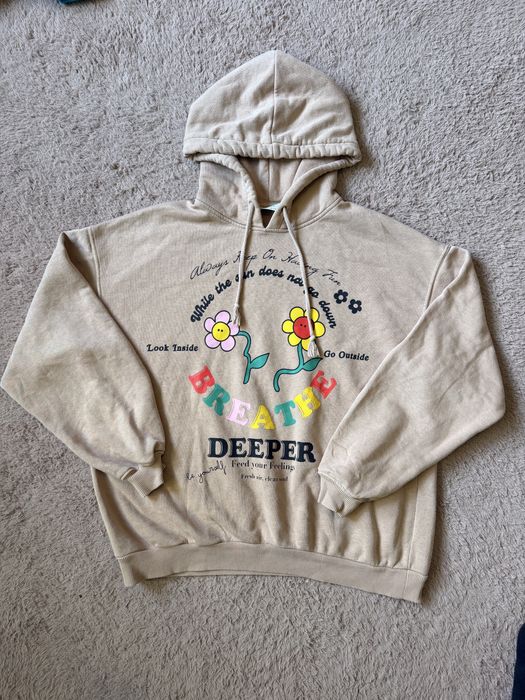 Bluza szeroka baggy Bershka S