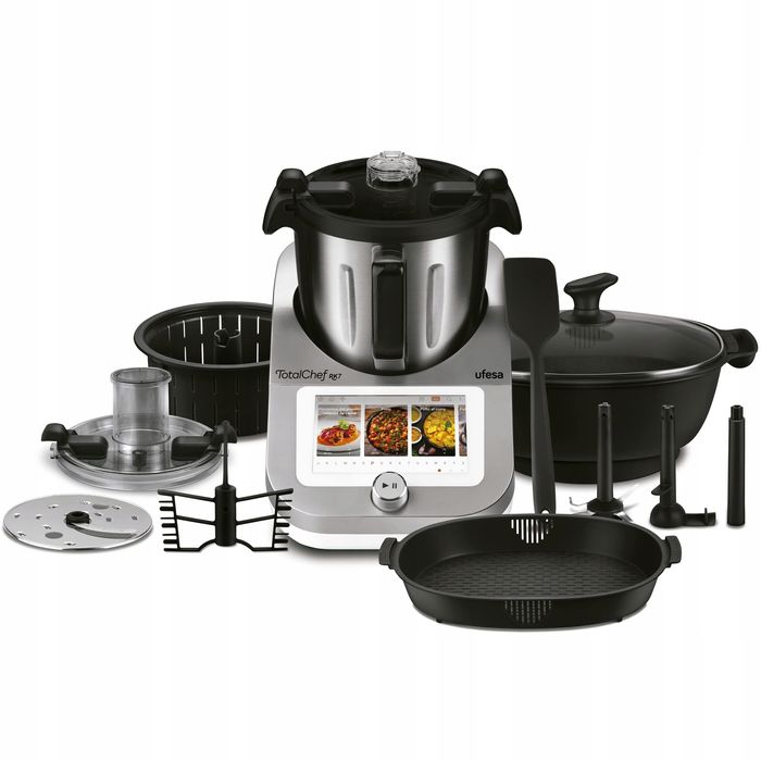 Wyświetlacz LCD uszkodzony Ufesa Totalchef RK7