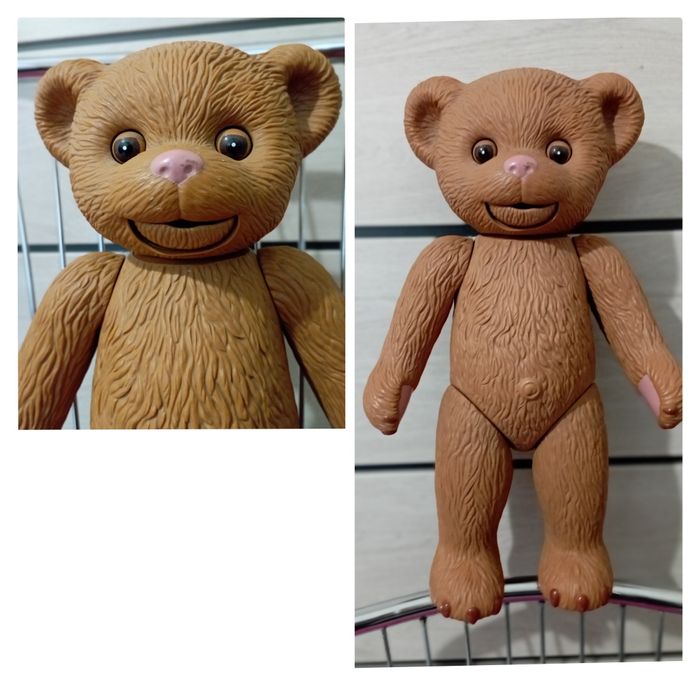 Винтажный мишка рычит Zapf игрушка 1994 Германия