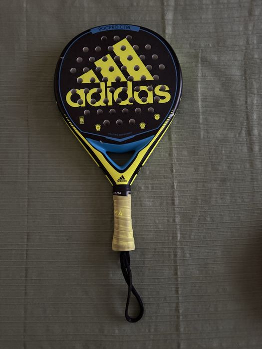 Raquete Padel Adidas Rocpro Ctrl 2021 Amarela