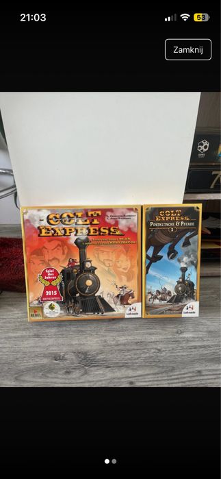 Gra colt express z dodatkiem