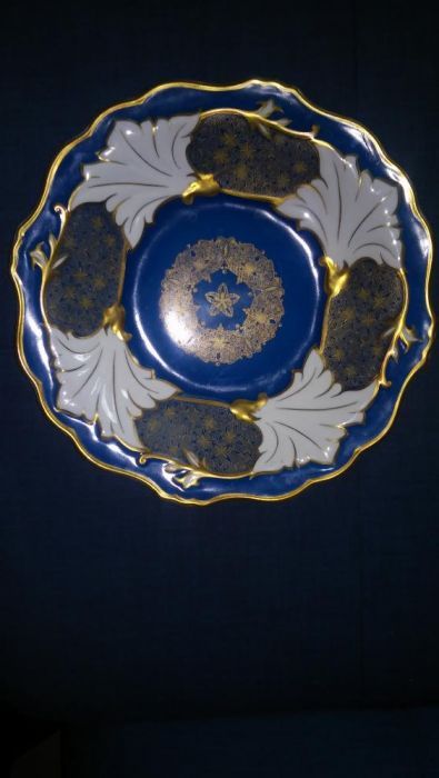 Тарелка фарфор, Германия.