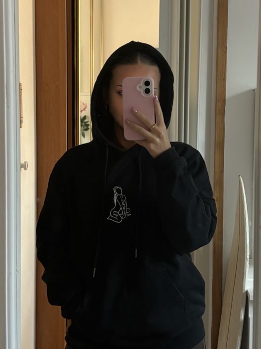 Bluza z kapturem S oversize