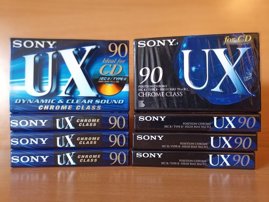 Cassete audio Sony UX