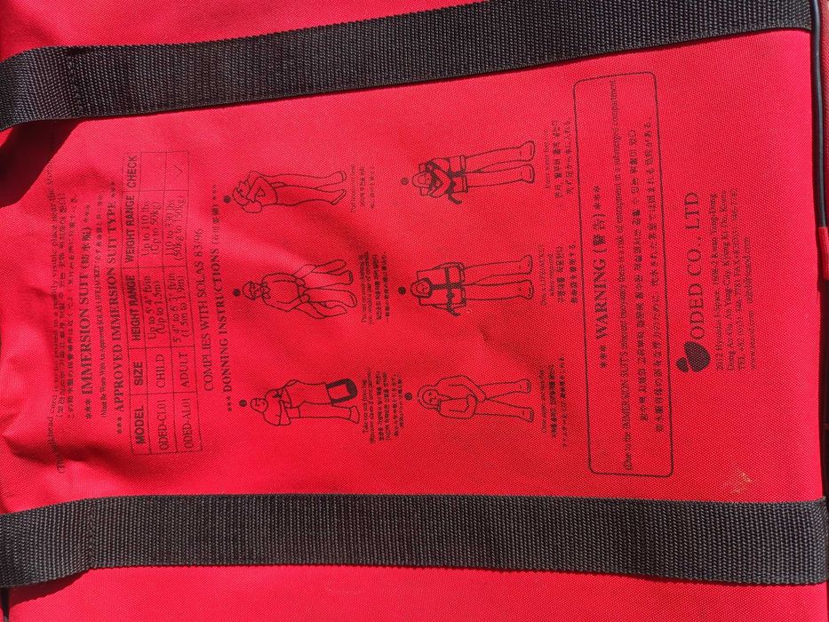 Kombinezon ratunkowy szt.2