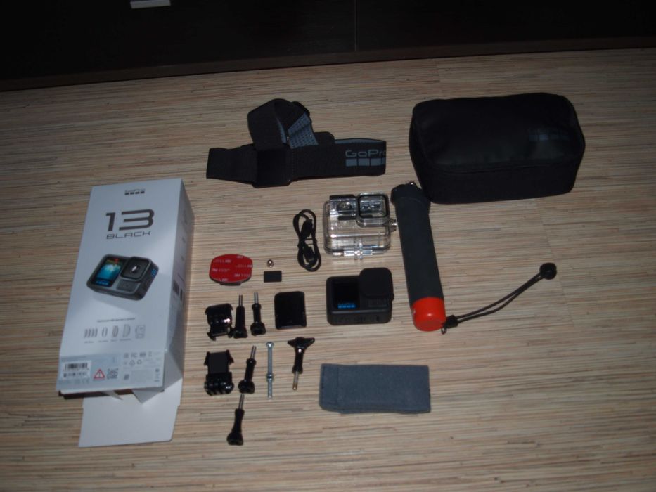 GoPro kamera sportowa HERO 13 BLACK i akcesoria do niej jak nowa!!