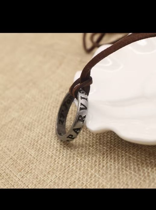 Nowy naszyjnik metalowy Gra Uncharted 4 Sic Parvis