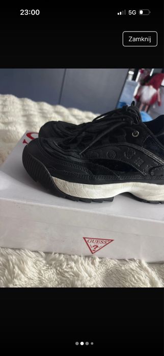 buty guess czarne