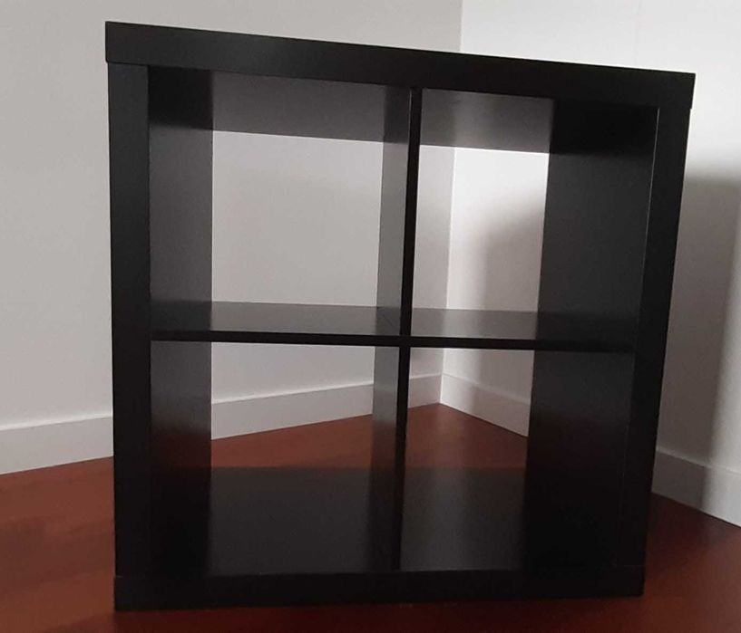 Regał kostka czarny