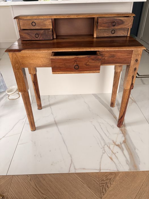 Biurko/toaletka drewniane